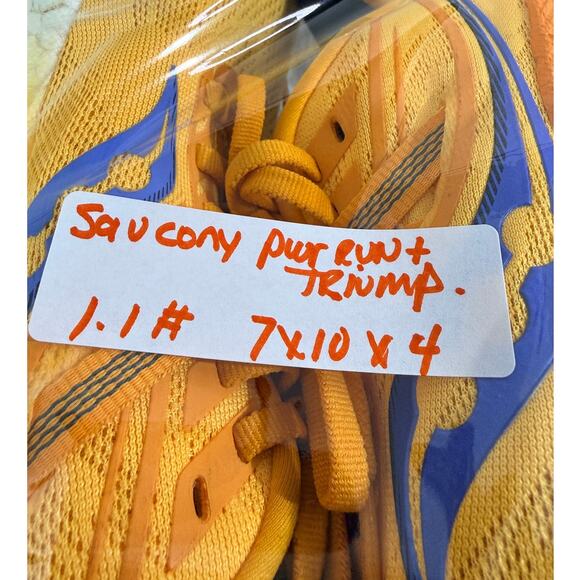 Saucony Endorphin Speed 3 Womens S7 Prospect Quartz/Trumph excellent - Picture 8 of 8